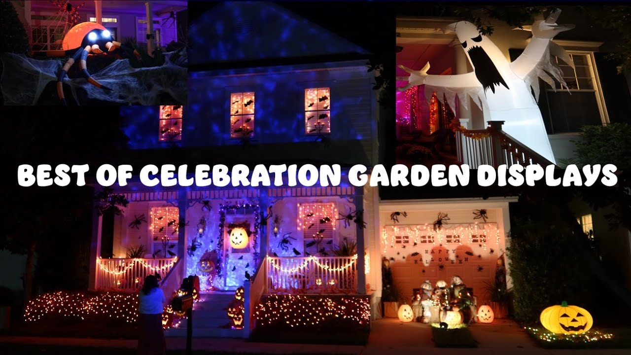 BEST HALLOWEEN DECORATIONS IN FLORIDA RETURNS, Outside of Jeater Bend Dr. Celebration FL 2022