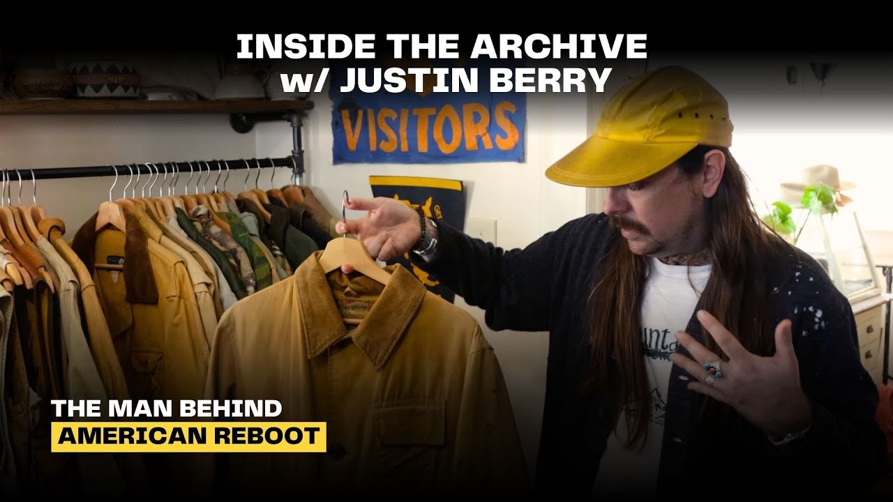 Загляните в винтажный шоурум American Reboot вместе с Джастином Берри.