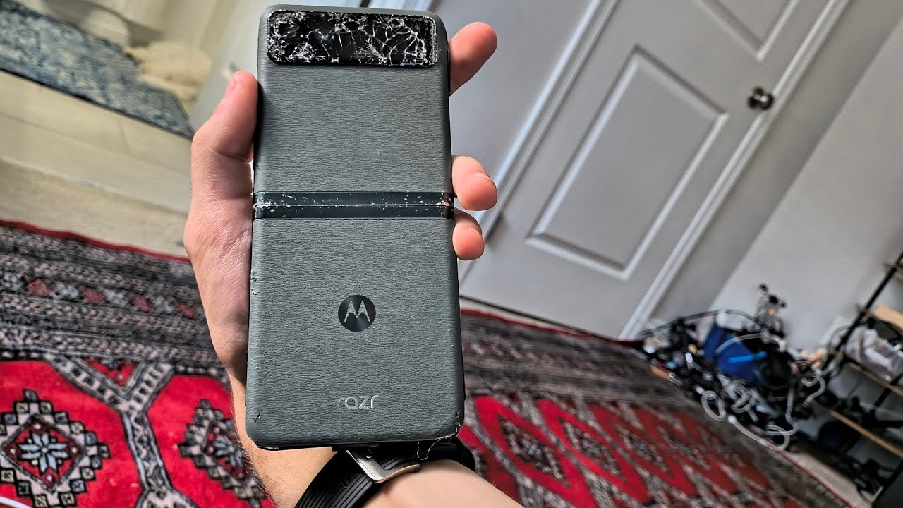 Motorola Moto Razr 40 Destruction PART 1