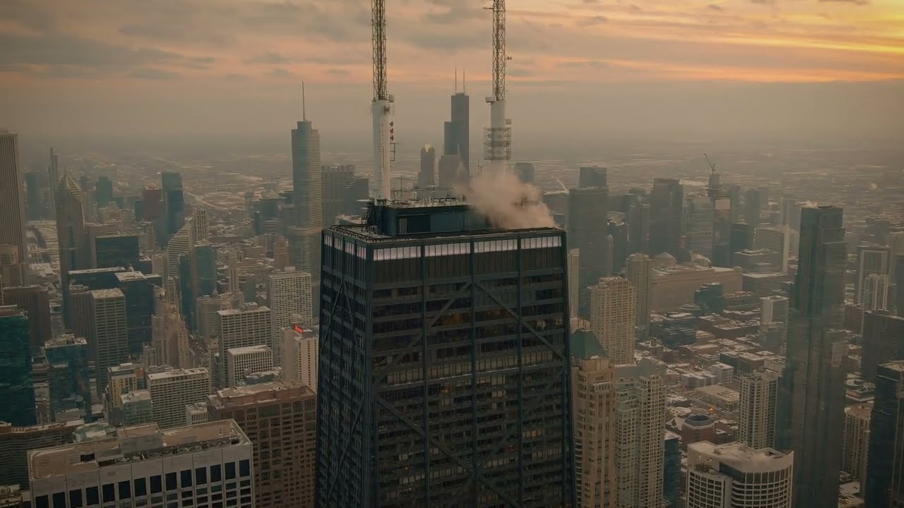 Chicago Skyline Drone Clips (Raw Video Files)