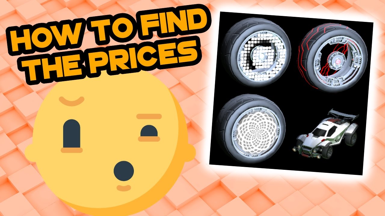 How To Find The Prices Of Items | Rocket League Trading