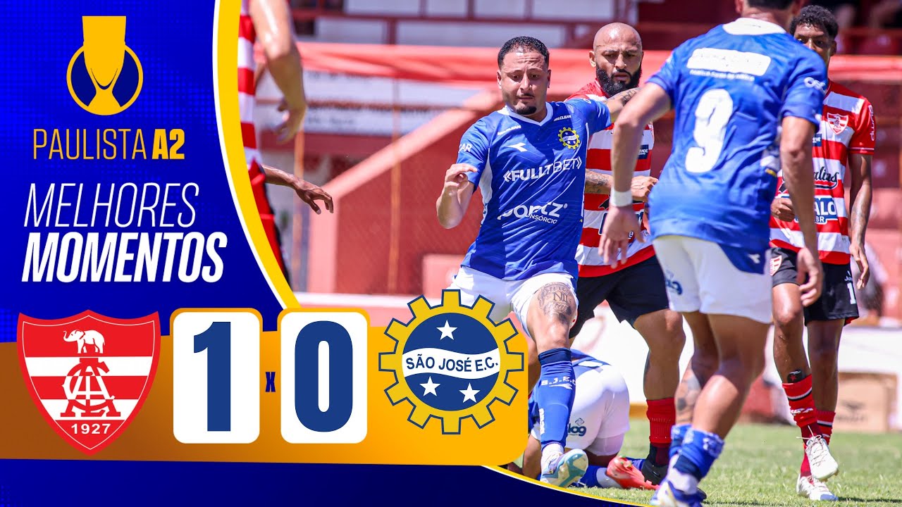 Linense 1x0 S&atilde;o Jos&eacute; | 1&ordm; Rodada - Paulista s&eacute;rie A2 2026 | Melhores Momentos