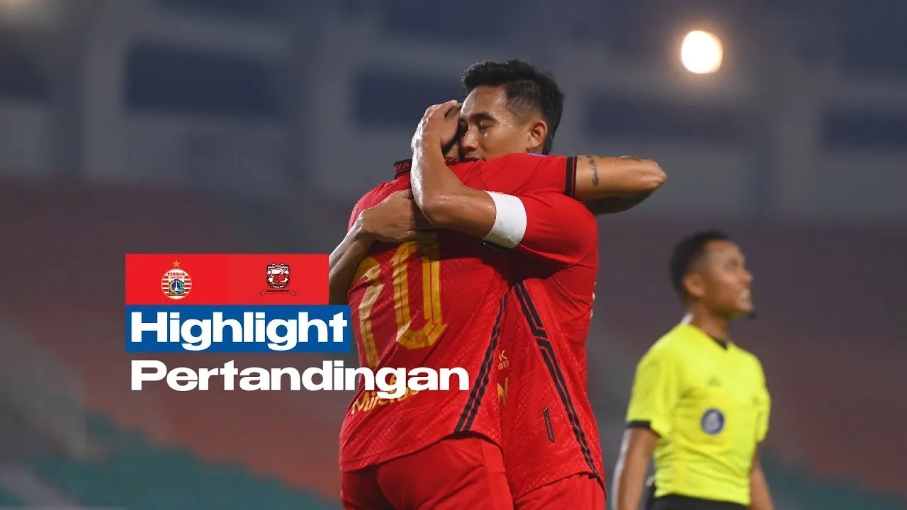 Throwback Match tahun 2024 antara PERSIJA Jakarta vs Madura United FC