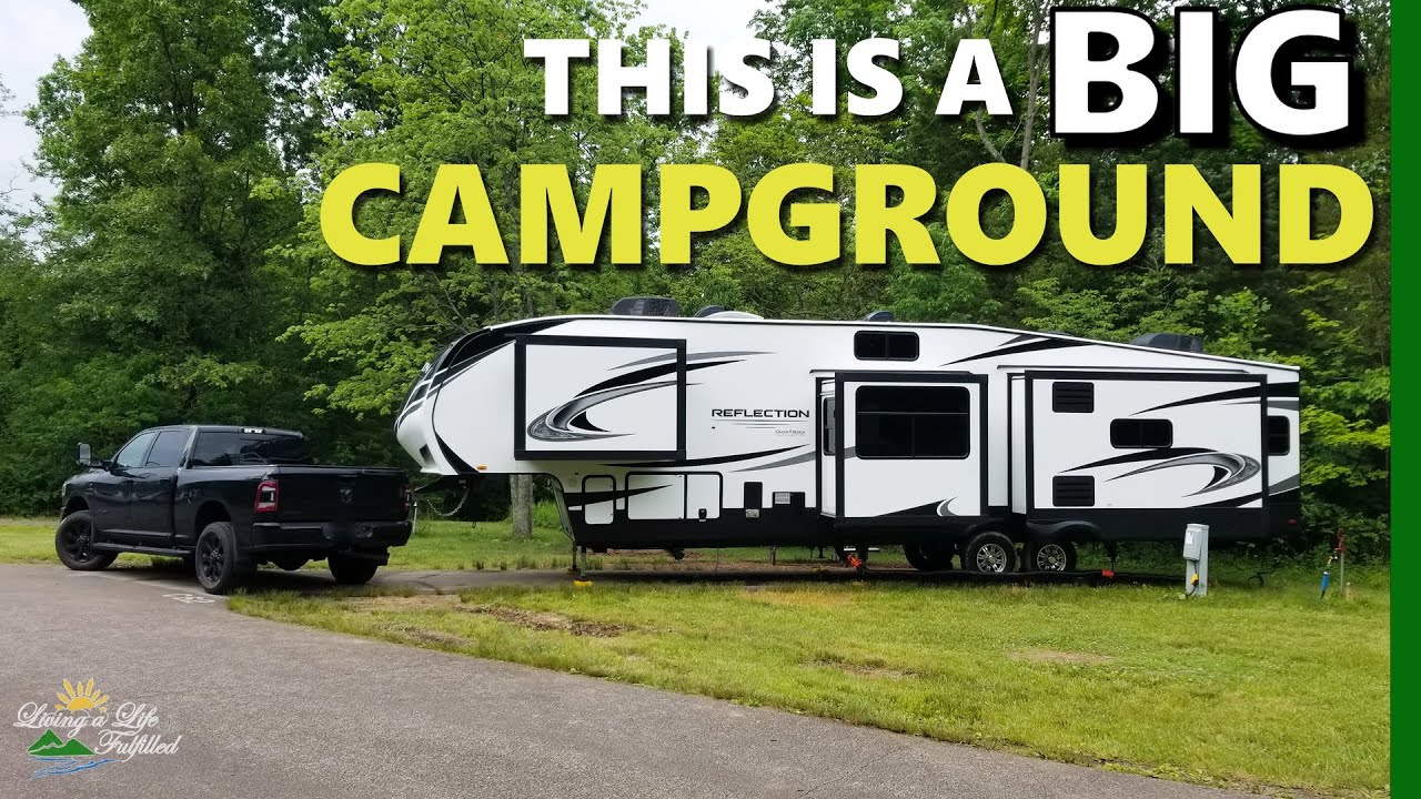 East Fork State Park Campground - Quick look and review!!