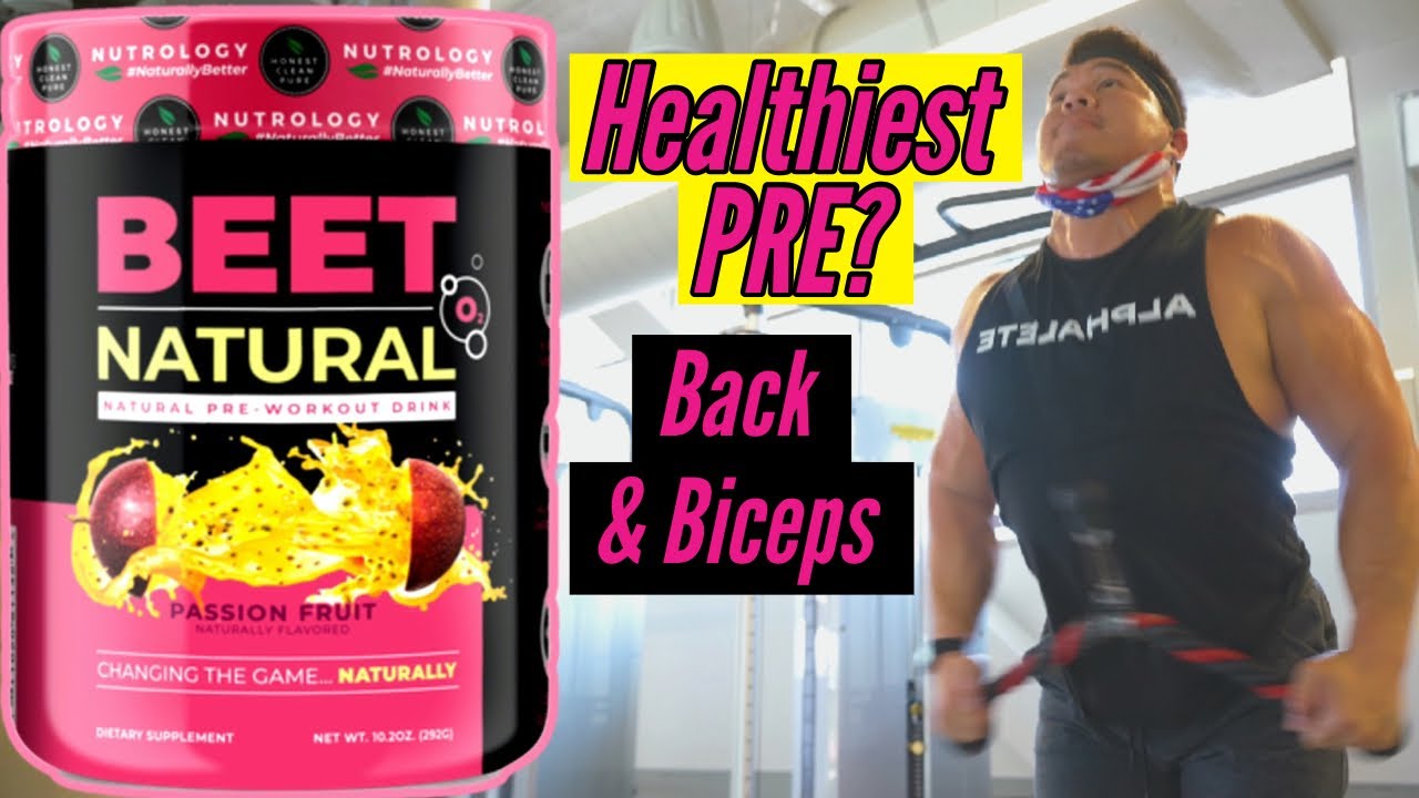 Beet Natural Pre Workout at LSU Rec Center