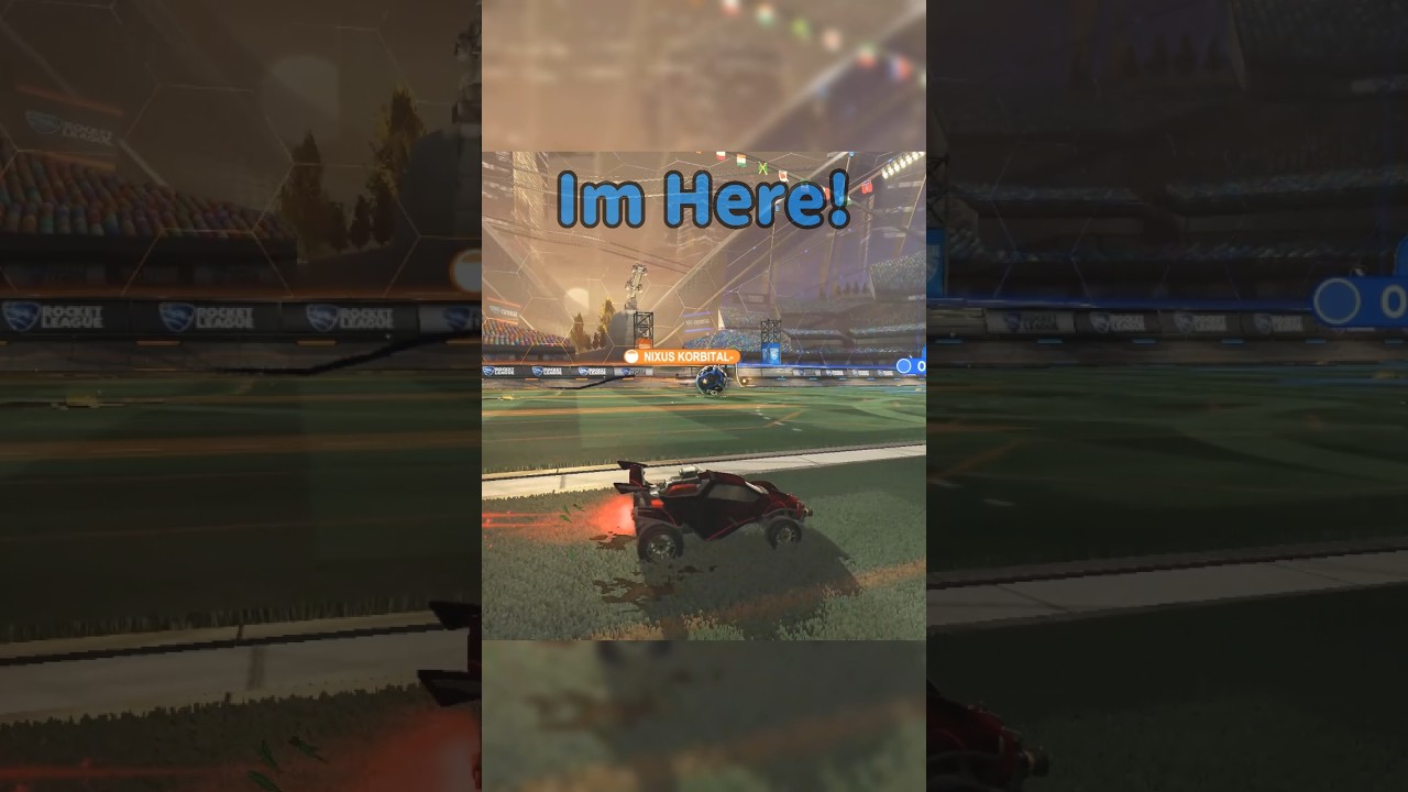 I Thought He Was There 😭 #rocketleague