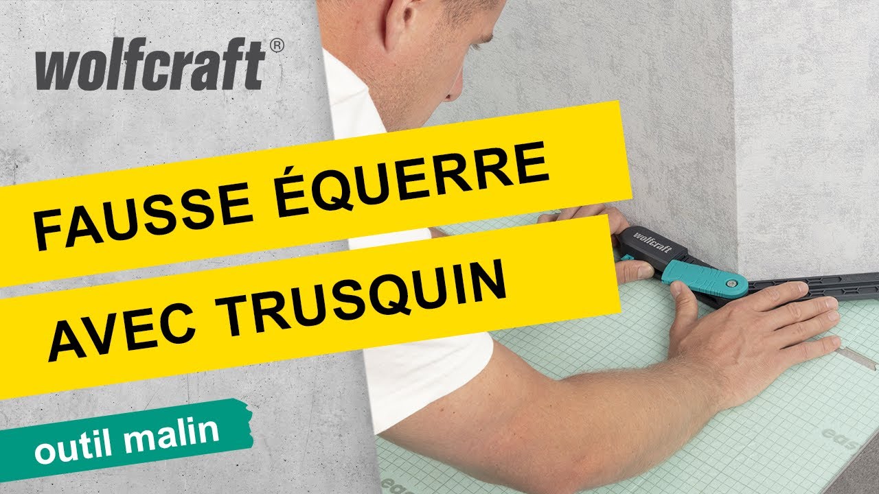 Reproduire des angles parfaits - Fausse &eacute;querre