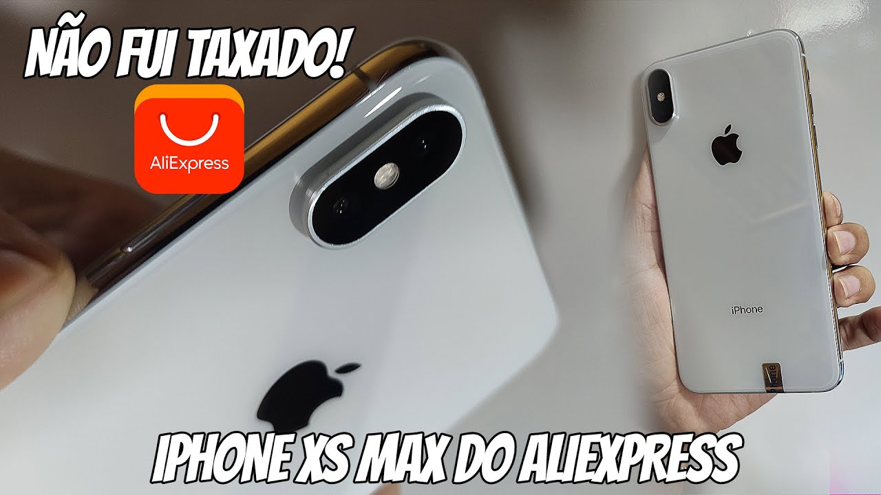 COMPREI um IPHONE XS MAX  no ALIEXPRESS, SERÁ QUE DEU RUIM??