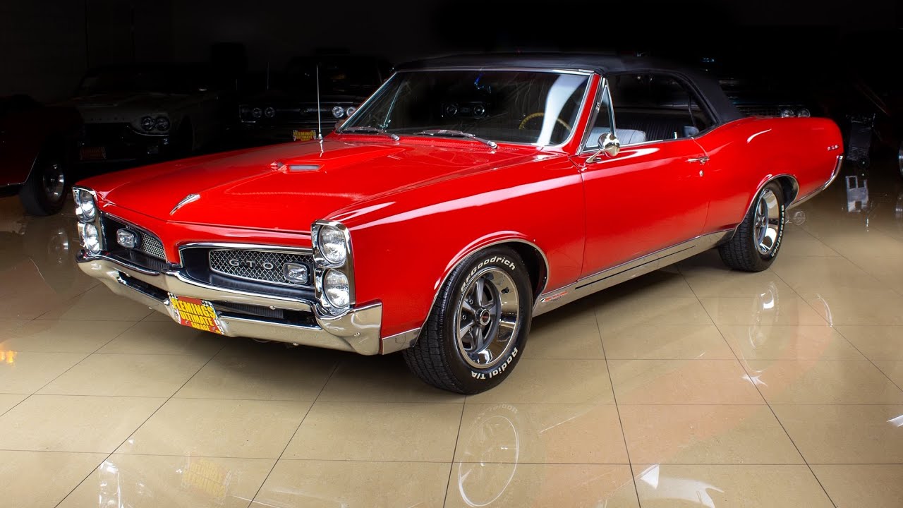 1967 GTO Convertible Walk Around and Test Drive, Complete With Exhaust Sounds
