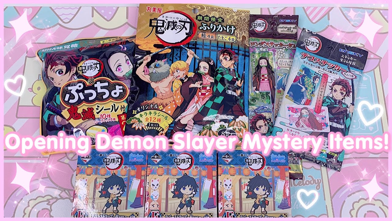 Demon Slayer Anime Mystery Haul!!