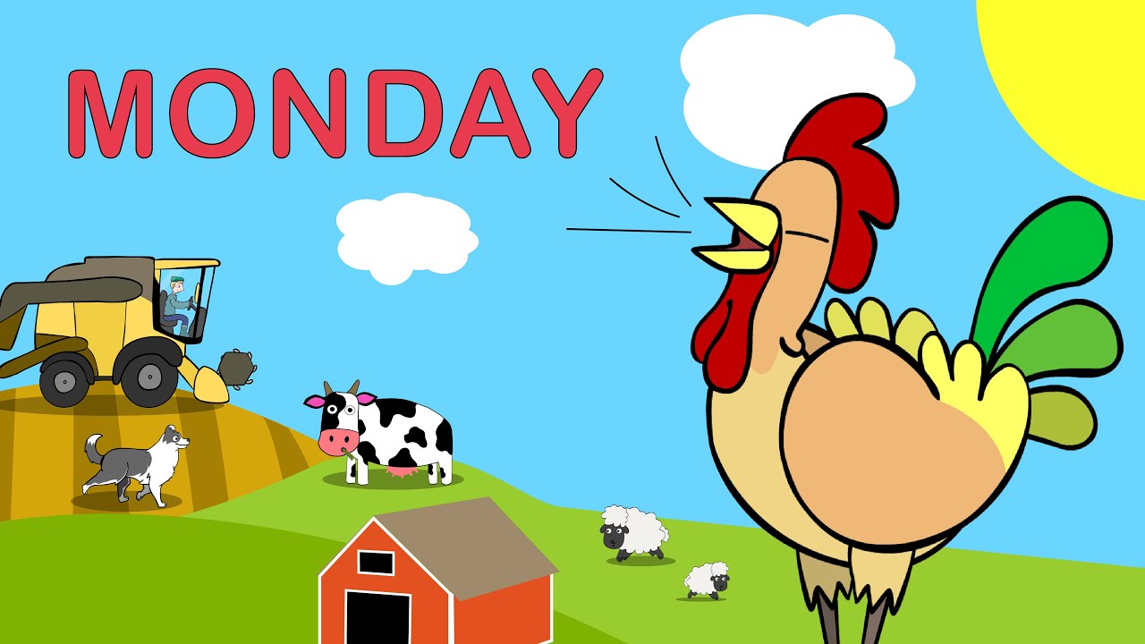Number Farm Days Of the Week | Learn 7 Days of the Week | Toddler Fun Learning