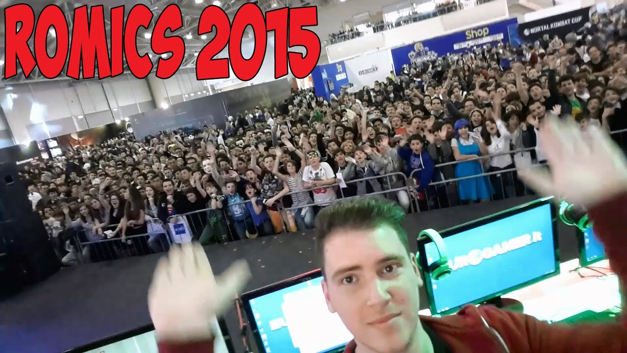 URLA A CASO AL ROMICS 2015 - Vlog 10-11-12 Aprile