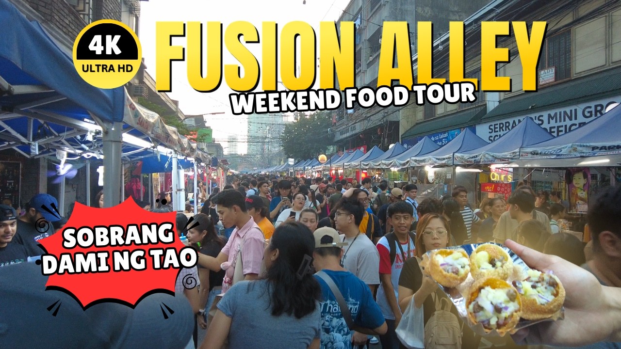 [4K] Fusion Alley Food Park Night Tour  February Weekend Vibes!