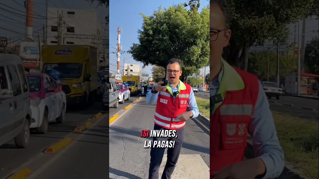 #CDMX | 🛑 &iexcl;SI INVADES LA PAGAS! MULTAS POR INVADIR EL CARRIL EXCLUSIVO AL METROBUS
