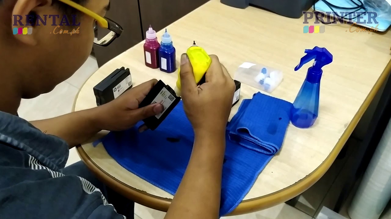 Cartridge Refill on HP 950/951 and HP 932/933