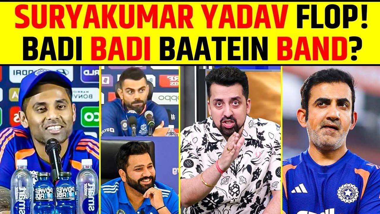 SURYAKUMAR YADAV SUPER FLOP! 😡 BADI BADI BAATEIN BAND? BS VIRAT KI COPY KARO SURYA? #indvssa