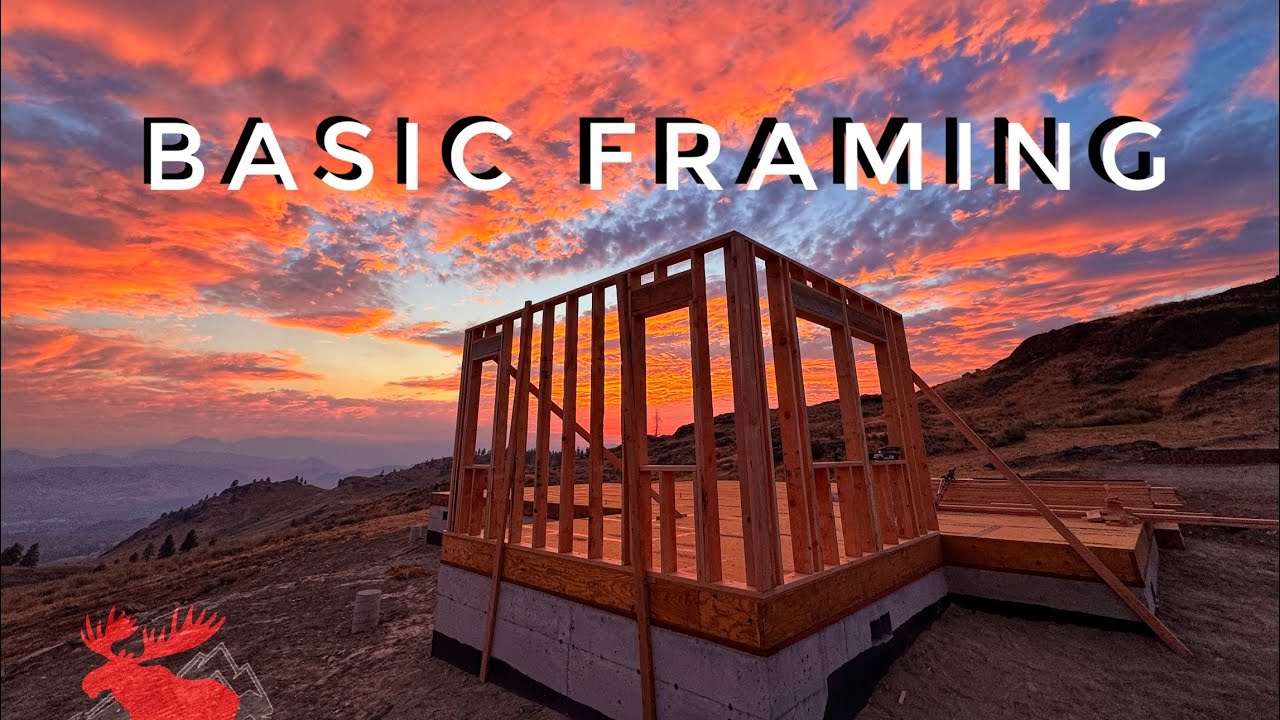 Going UP! Basic Wall Framing. Building Our Mountain Modern Home #30