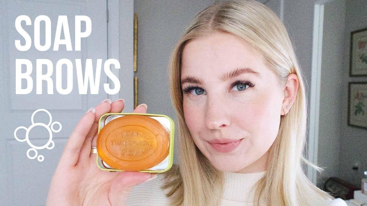 SOAP BROWS IS THE BEST BROW TRICK EVER | KARLI BRAND