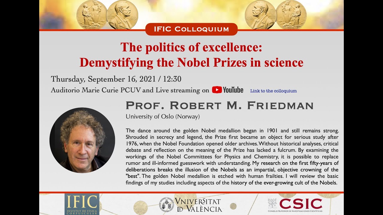 The politics of excellence: Demystifying the Nobel Prizes in Science by Robert Marc Friedman