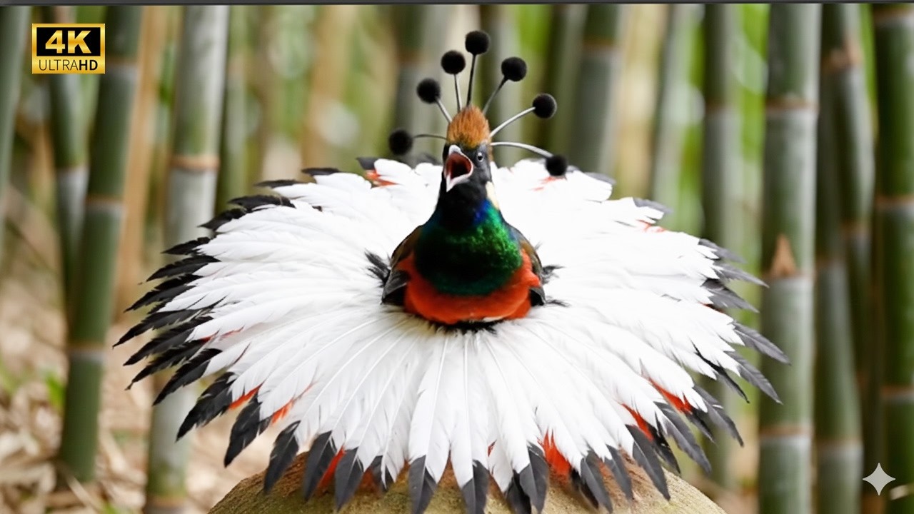 🌿 Discover the 100 Most Beautiful Birds on Earth  Calming Nature 4K