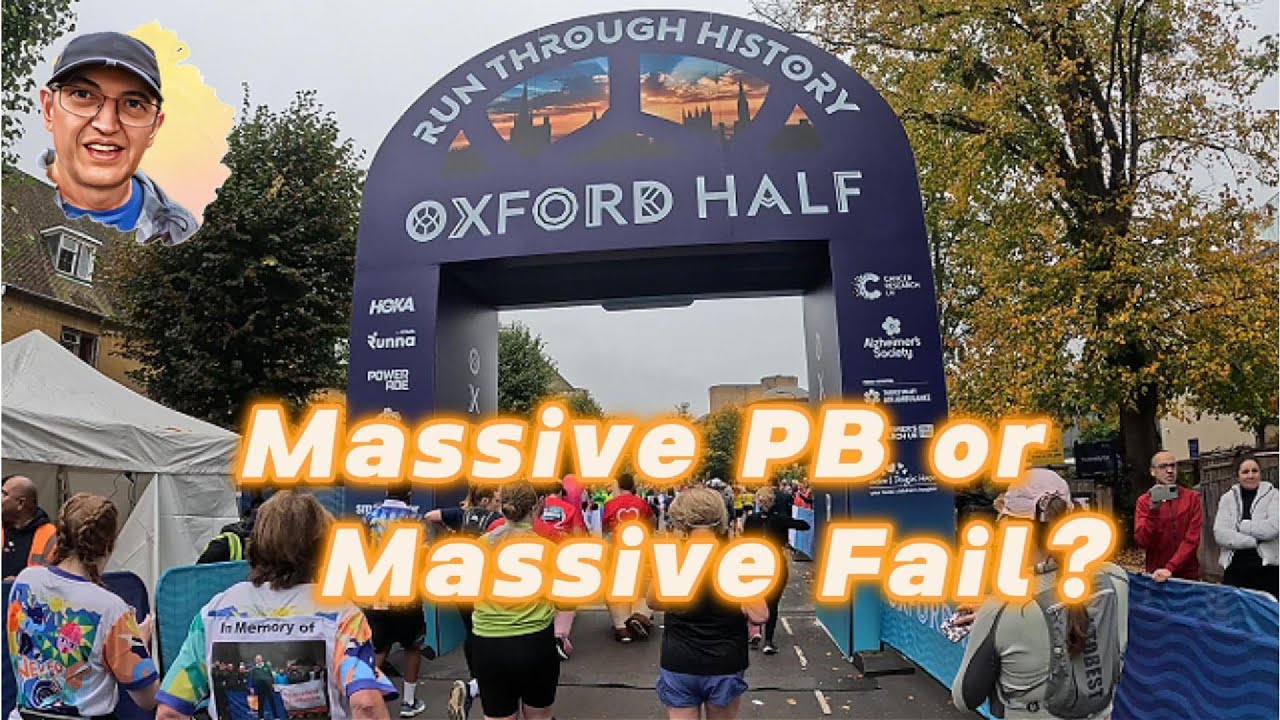 Massive PB or Massive Fail? Oxford Half Marathon 2025 Race Vlog