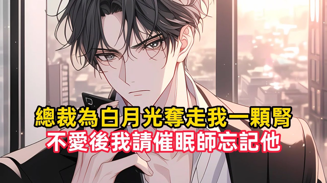 《總裁為白月光奪走我一顆腎，不愛後我請催眠師忘記他》總裁老公給了女孩10個億，只是為了測試她是不是拜金女，他讓女孩拿著錢去做她最想做的事，他心想，如果女孩拿著這10個億去買包買房……#漫畫解說