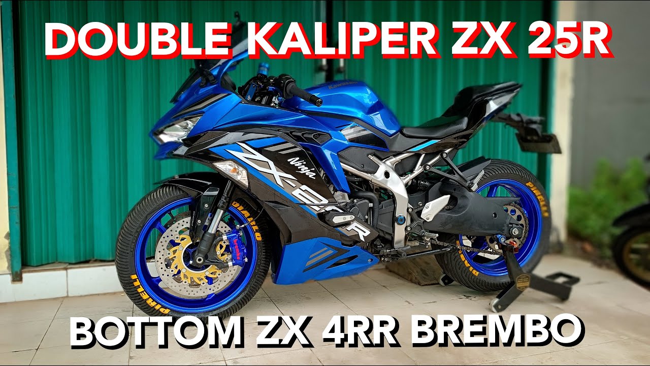 MODIF BERTAHAP JADI DOUBLE DISK ZX 25R