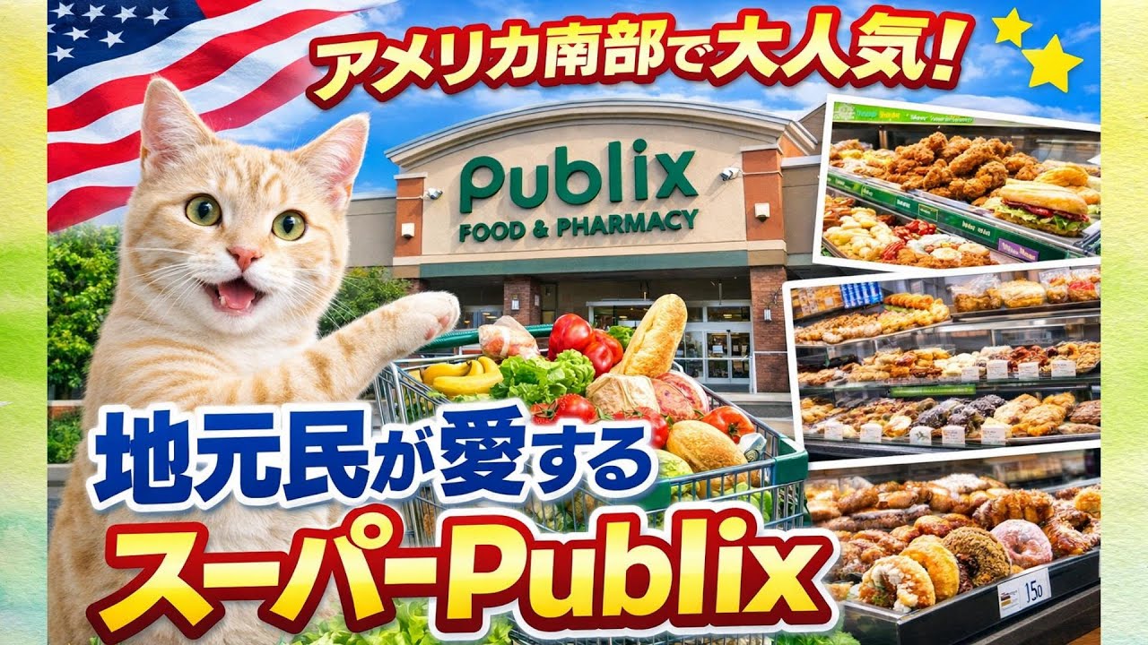 アメリカ南部で大人気！地元民が愛するスーパー『Publix』