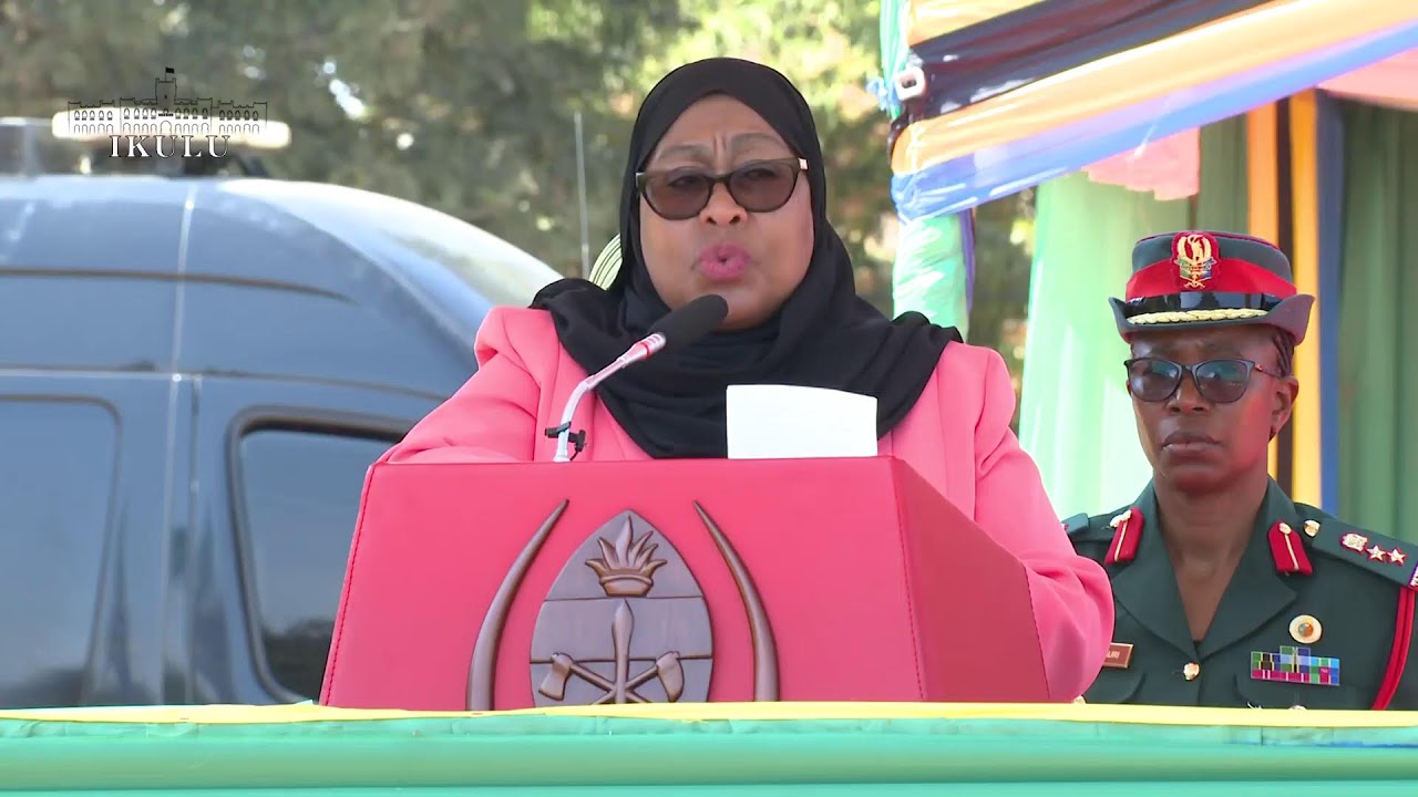 MHE. RAIS DKT. SAMIA AKIWASALIMIA  WANANCHI WA INYONGA MKOANI KATAVI