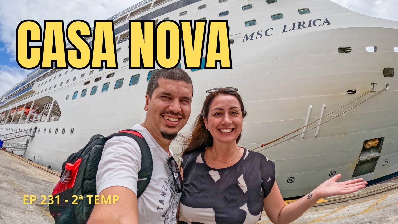 O QUE ROLOU EM UMA SEMANA DE CRUZEIRO? MSC Lírica - Brasil, Uruguai e Argentina - EP 231 - 2ª TEMP