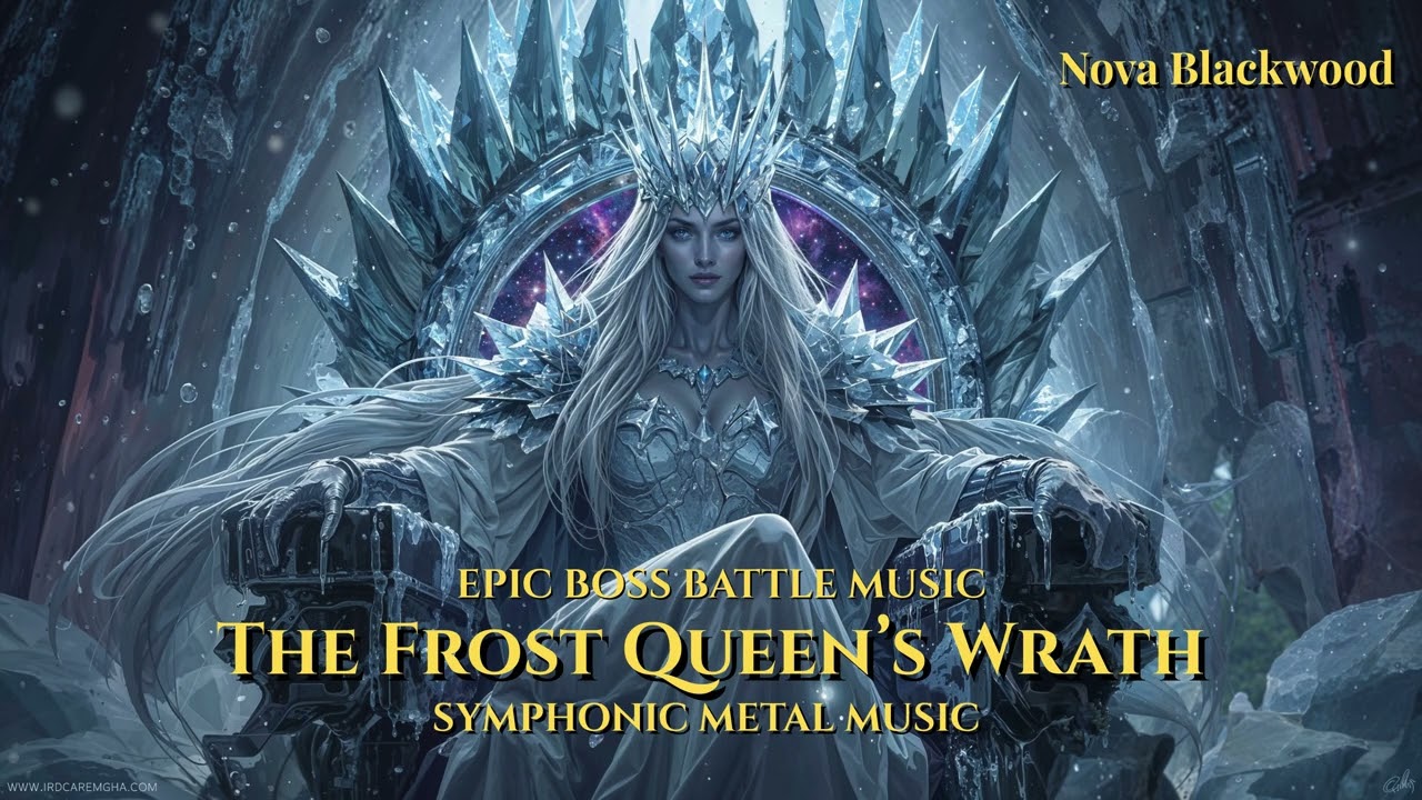 [Nova Blackwood] -THE FROST QUEEN'S WRATH - (Official Boss Battle Music 2025) Epic Symphonic Metal
