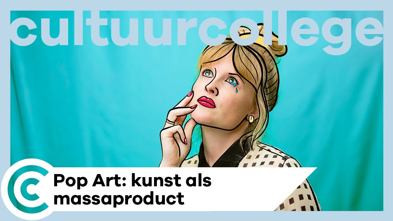 Leer alles over Pop Art  en Andy Warhol in 3 minuten - CULTUURCOLLEGE 5 | shot of culture