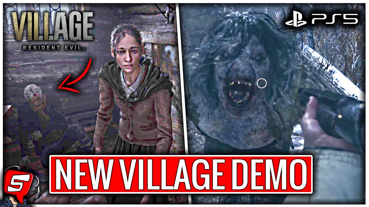 Resident Evil Village NEW Demo Gameplay - Resident Evil 8 Village New Demo PS5 Gameplay (RE Village)