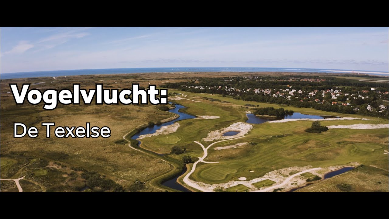 Vogelvlucht: Golfbaan de Texelse