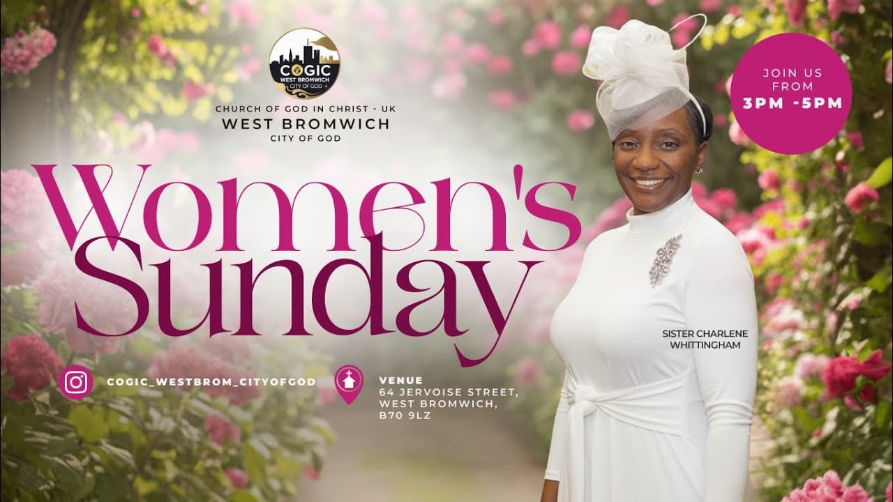 COGIC West Brom City of God Women's Sunday Service - 18th Jan 2026