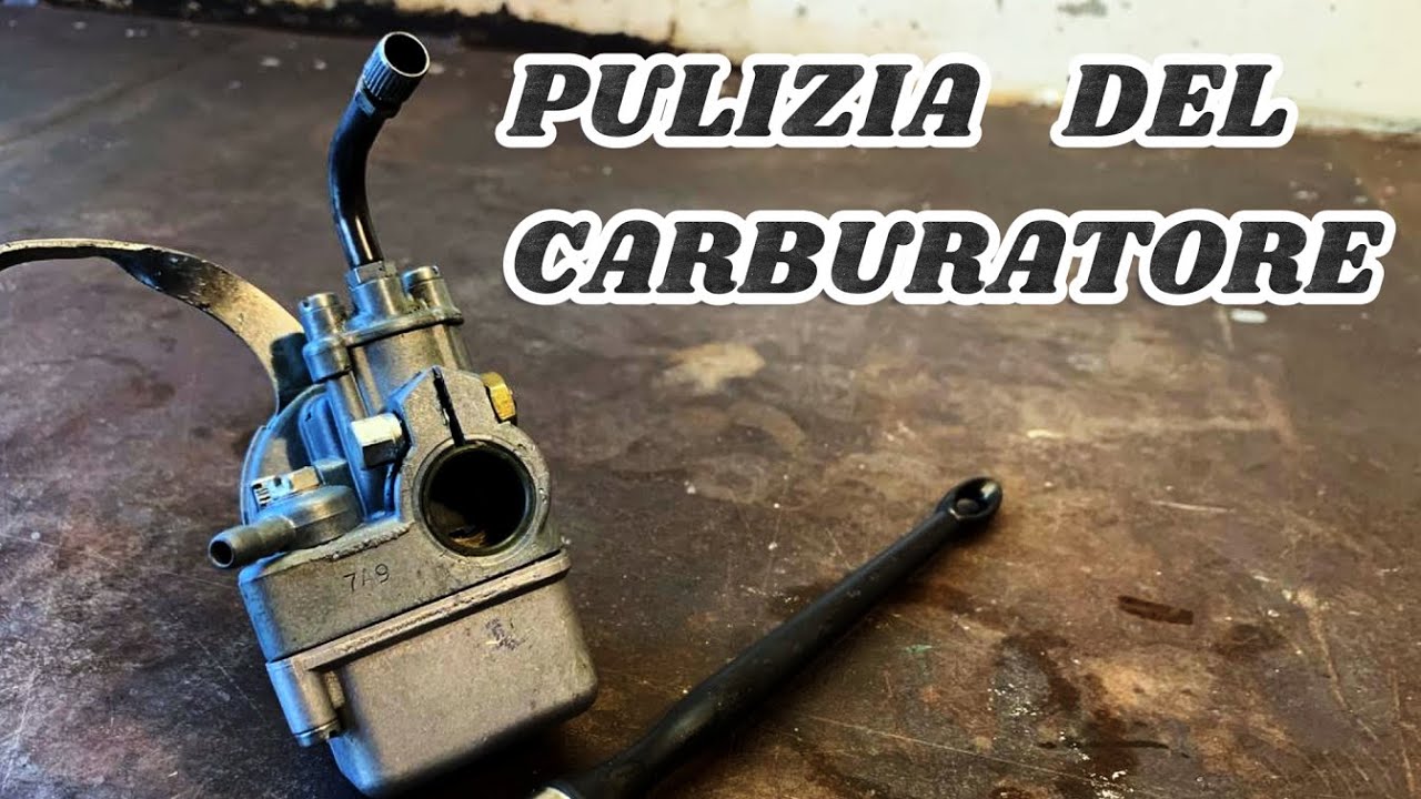 Come pulire perfettamente il carburatore del ciao