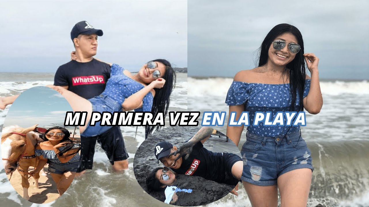 UN DIA EN LA PLAYA 🌴💙MI PRIMERA VEZ DESPUES DE AÑOS FT  @DannyAlexiss   / NOEMI GUAPI