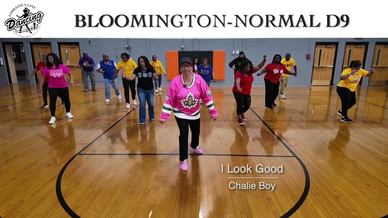 I Look Good - Chalie Boy -  D9 NPHC Bloomington Normal   Lorraines Line Dancing