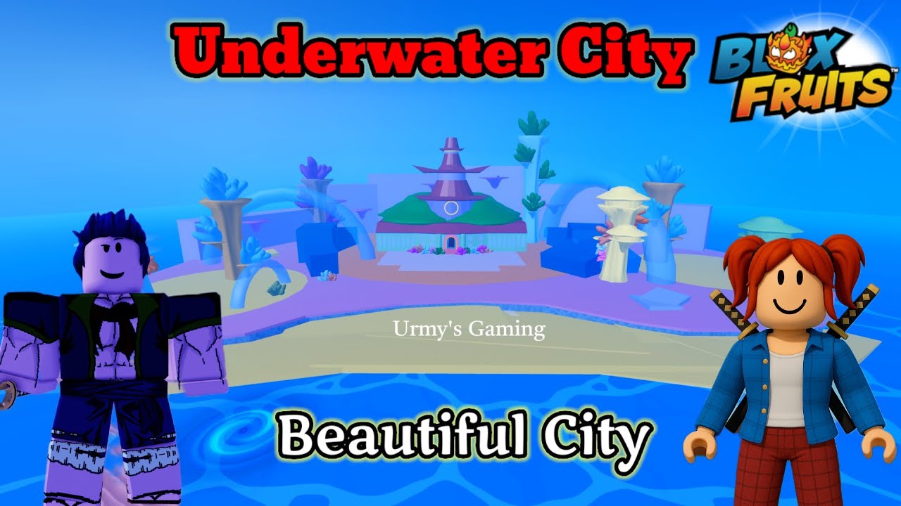 Underwater City|| Fishman warriors vs Urmy|| Urmy's Gaming #bloxfruits|| #roblox