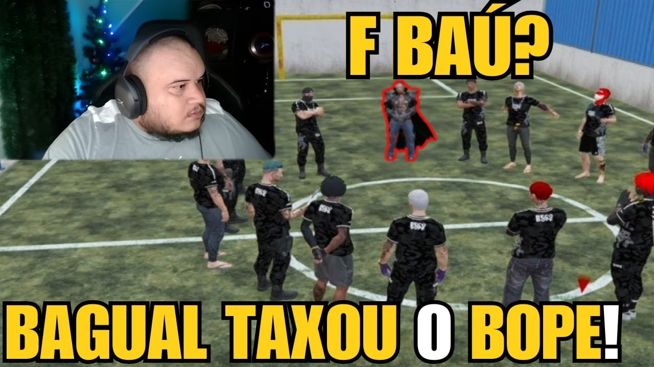 BAGUAL TAXOU O BOPE POR LEVAR POLICIA NA FAVELA! F BAU?