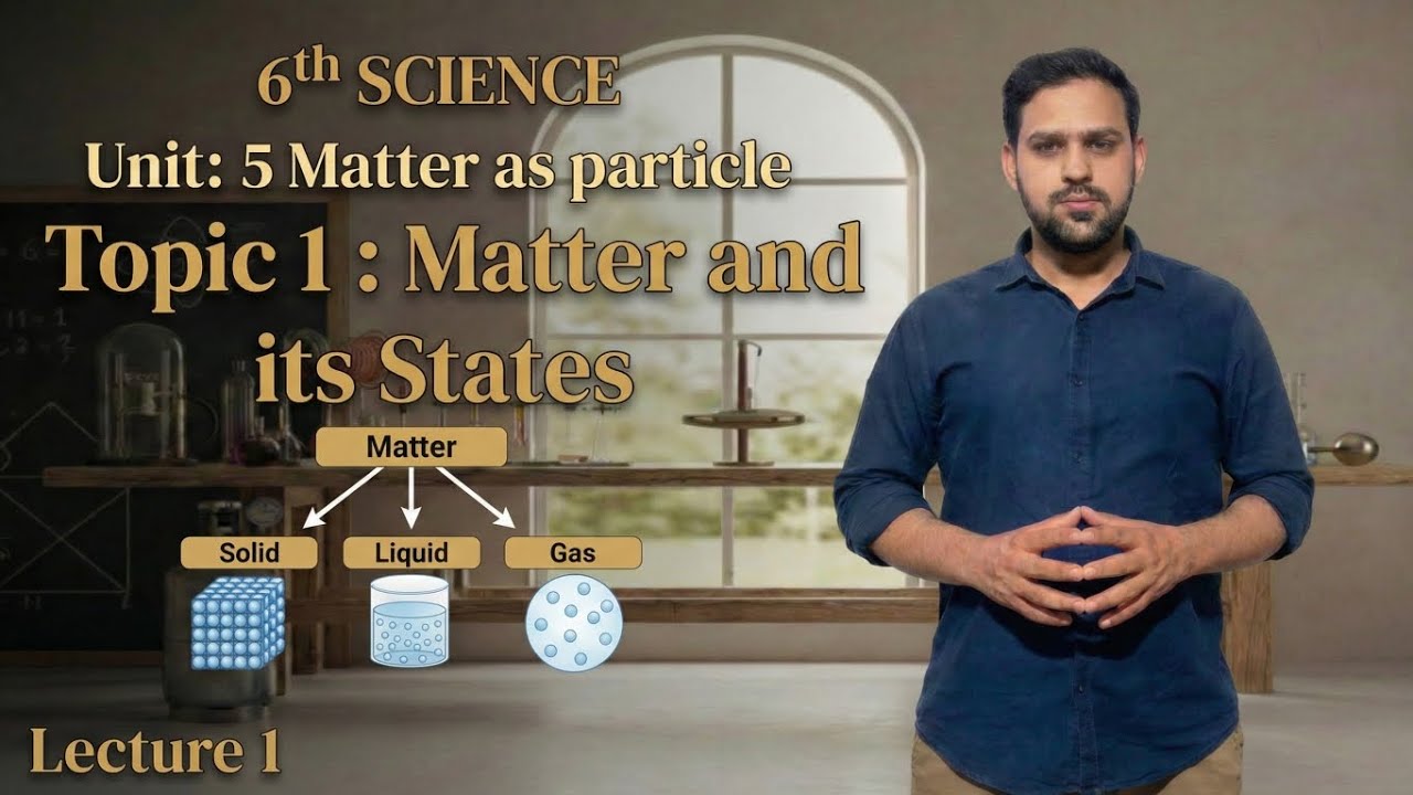 Matter and Its States | 6th science  | Unit 5: Matter as Particle | @AliLearningHubb 