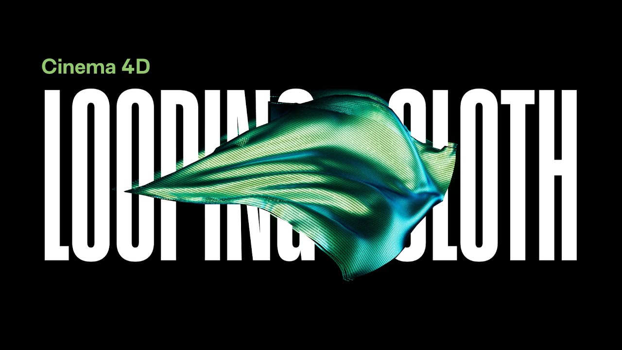 LOOP CLOTH SIMULATION - Cinema 4D Tutorial