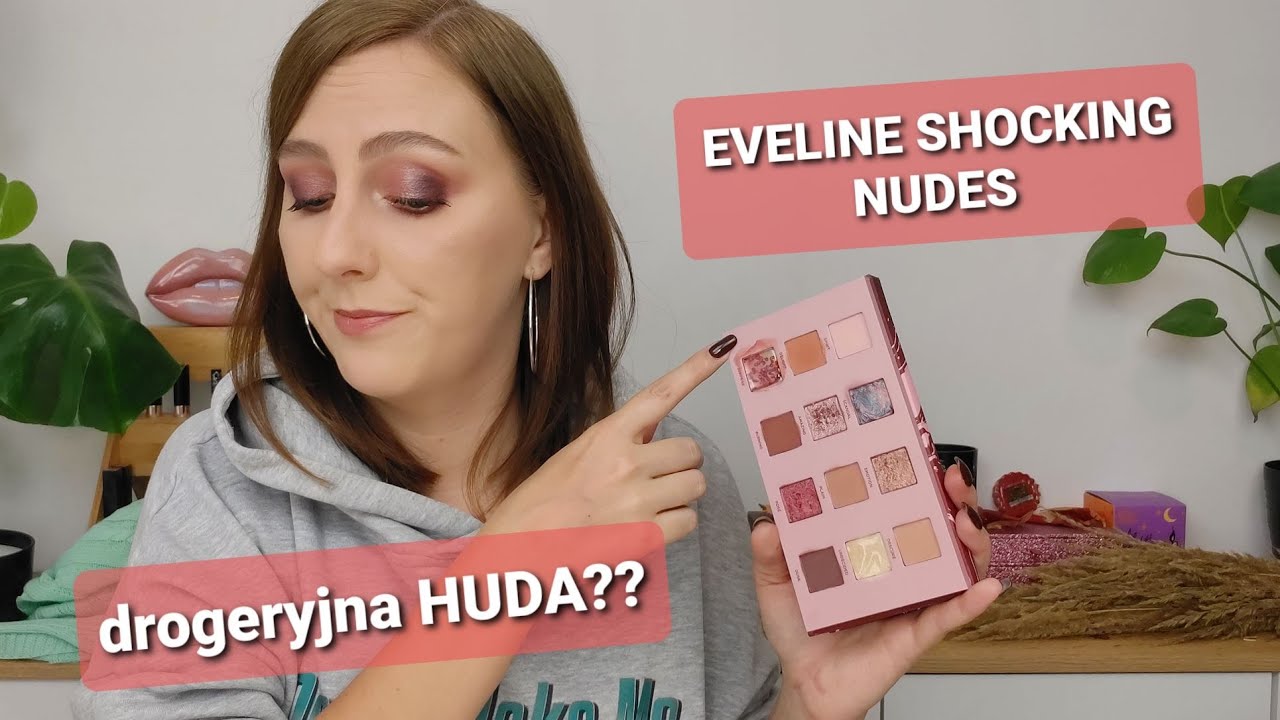 TEST PALETY EVELINE SHOCKING NUDES🤎🧡 DROGERYJNA HUDA??  NOWOŚCI VARIETE
