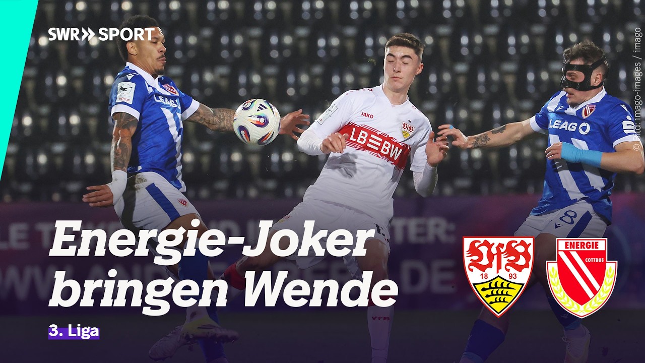 3. Liga: VfB Stuttgart II - Energie Cottbus, 27. Spieltag | SWR Sport