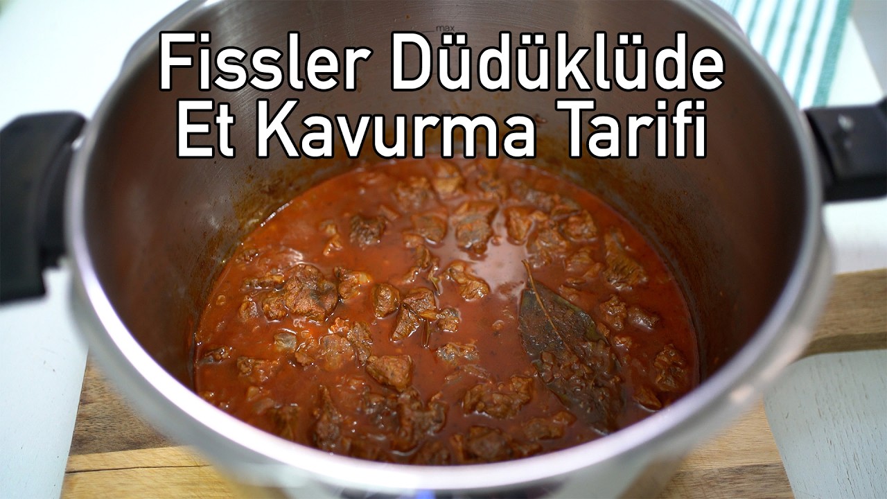 Fissler Düdüklüde Et Pişirme - Düdüklüde Et Kavurma Nasıl Yapılır? Fissler Düdüklü Tencere Kullanımı