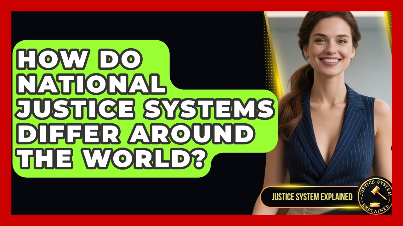 How Do National Justice Systems Differ Around the World? - Justice System Explained