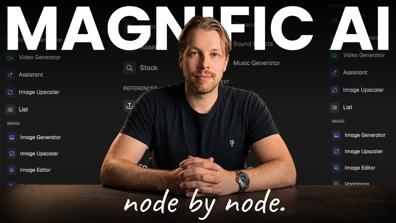 Гайд по Magnific AI: разбор ВСЕХ узлов (Freepik Spaces)