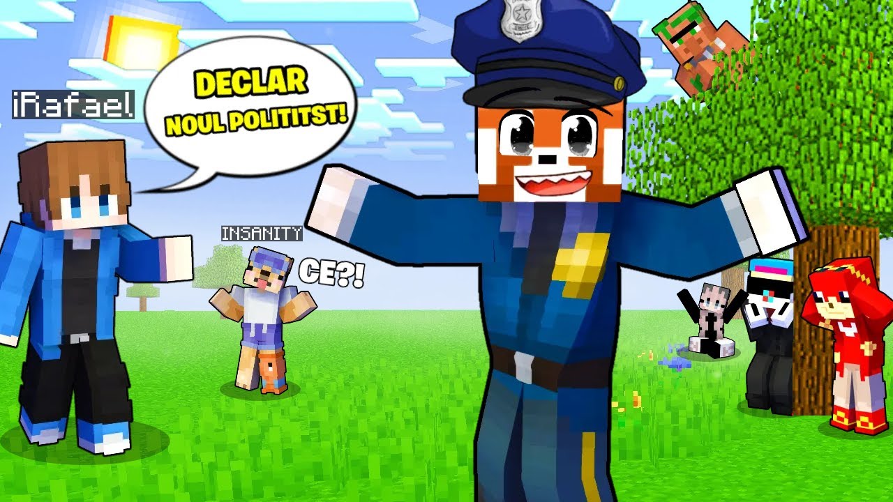 AM DEVENIT SEFUL POLITIEI SKINCRAFT si DAU PRIMELE AMENZI!