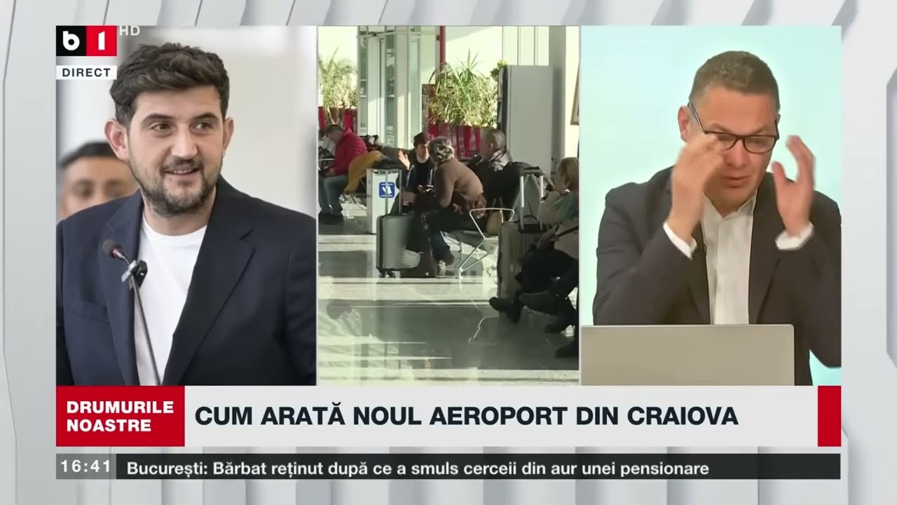 Aeroportul Internațional Craiova, cum arată noul terminal - Drumurile Noastre B1 TV