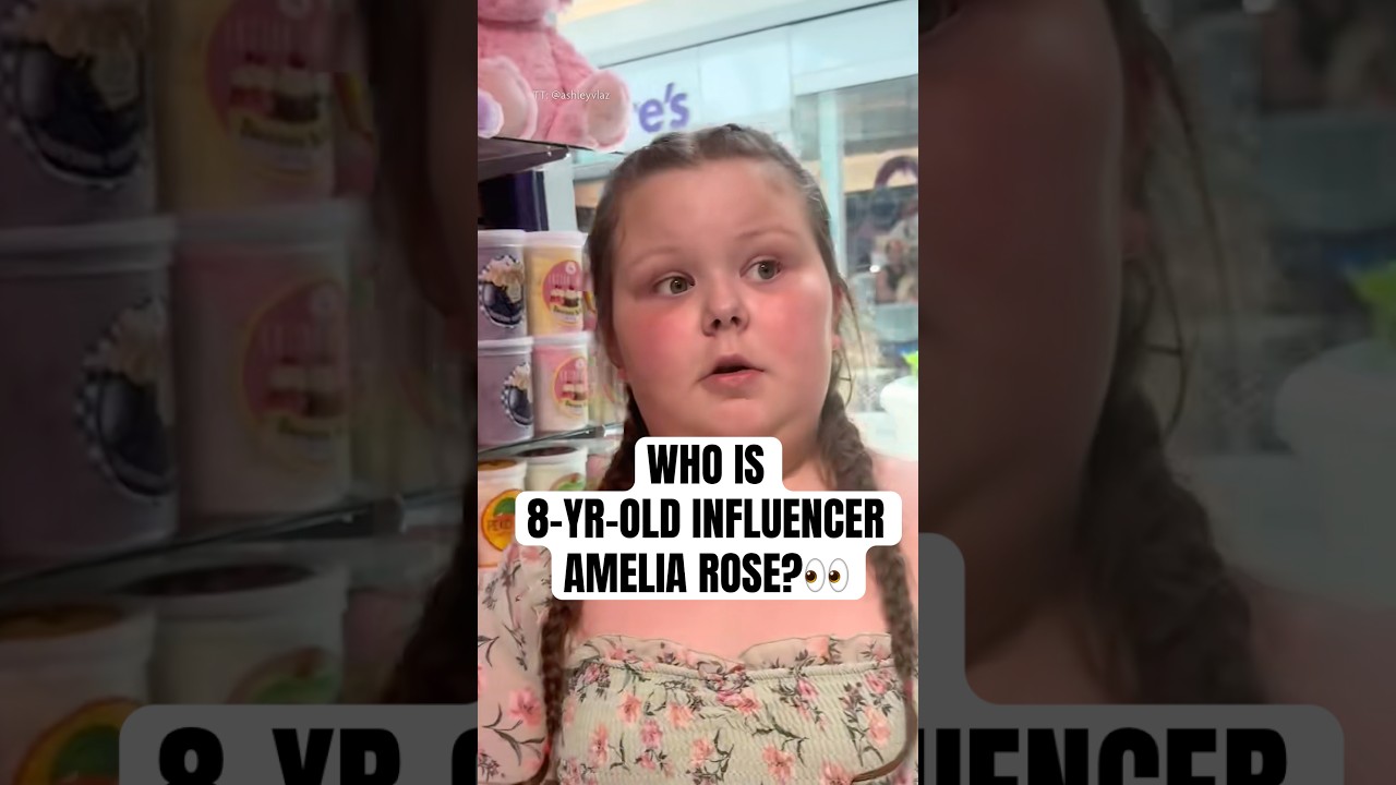 Who Is 8-Yr-Old Influencer Amelia Rose? 